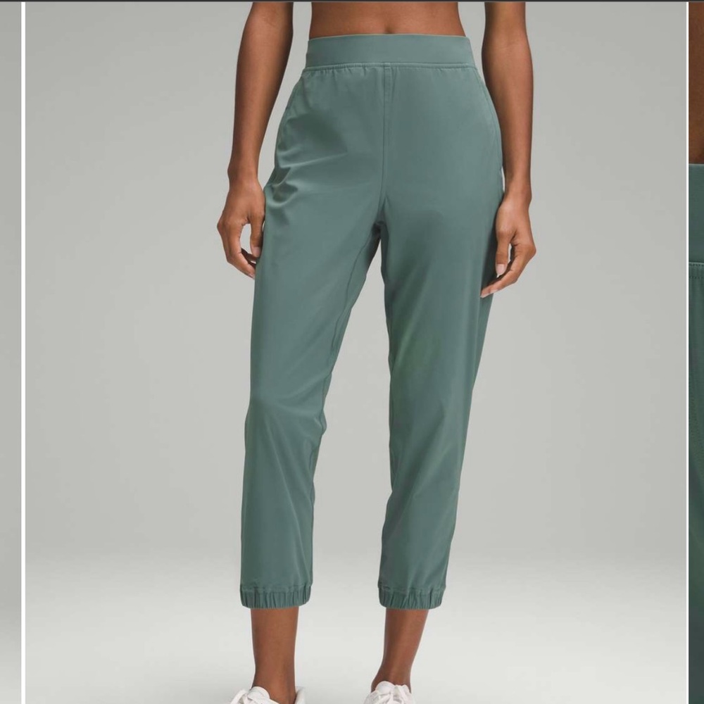 lululemon Adapted State High Rise Jogger Medium Forest crop Sz 6 🌾🍂🌾🍂🌾🍂